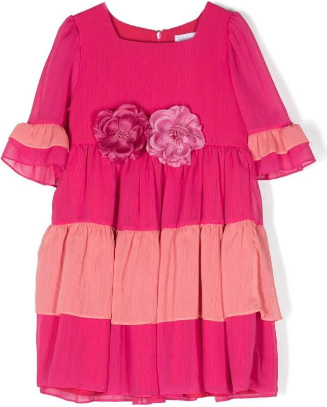 Patachou Jurk met bloe patch Roze