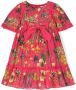 Patachou Jurk met bloe print Roze - Thumbnail 1