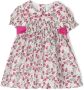 Patachou Jurk met bloe print Wit - Thumbnail 1