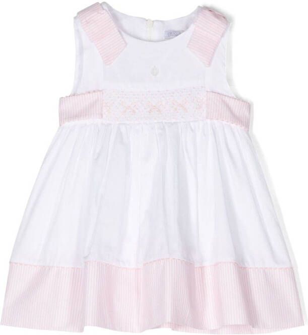 Patachou Jurk met geborduurde strik Roze