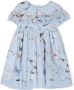 Patachou Jurk met ruche Blauw - Thumbnail 1