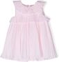 Patachou Jurk met strikdetail Roze - Thumbnail 1
