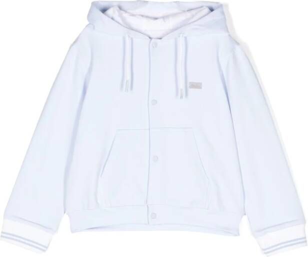 Patachou Hoodie met trekkoord Blauw