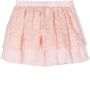 Patachou Mini-rok met afwerking van kant Roze - Thumbnail 1