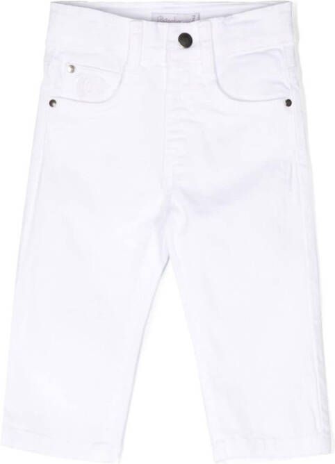 Patachou Slim-fit broek Wit