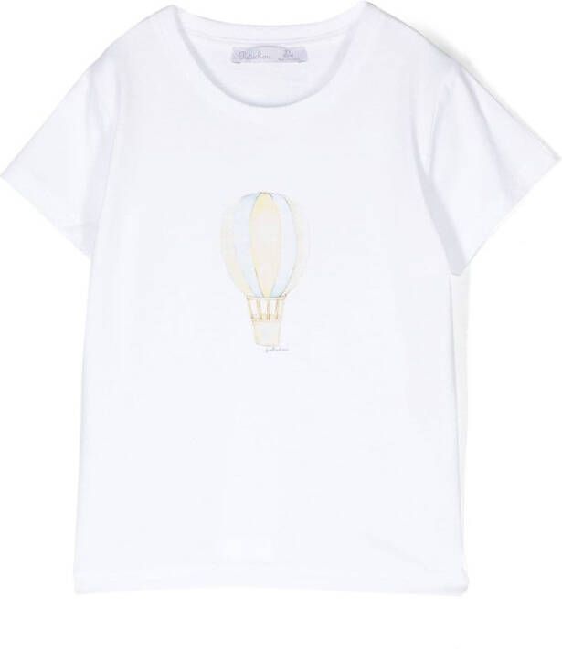Patachou T-shirt met grafische print Wit