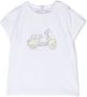 Patachou T-shirt met patch Wit - Thumbnail 1