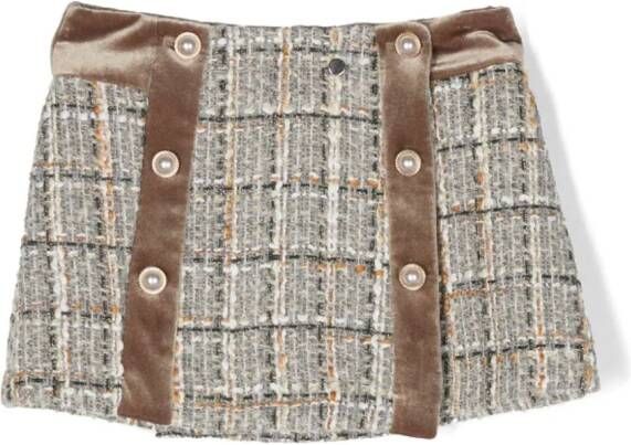Patachou Tweed rok Grijs