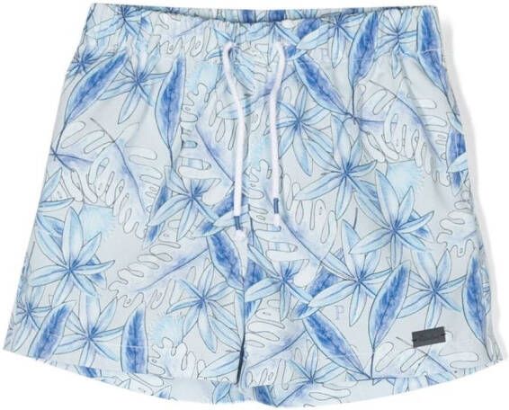 Patachou Zwembroek met jungleprint Blauw