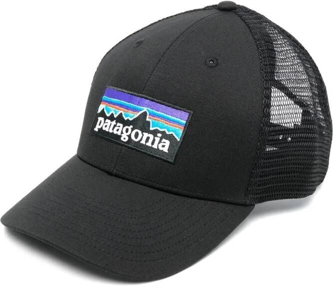 Patagonia Pet met logopatch Zwart