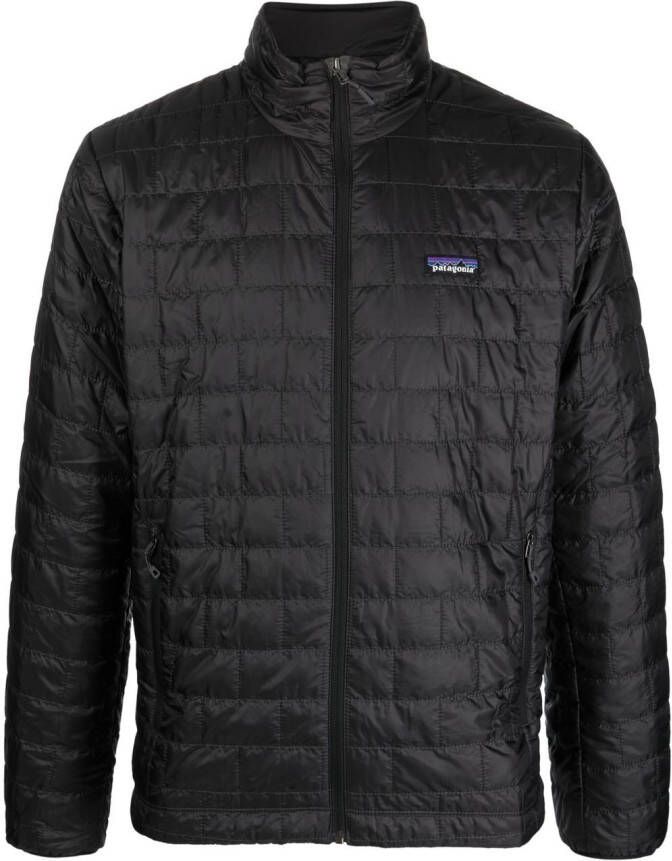 Patagonia Jack met logopatch Zwart