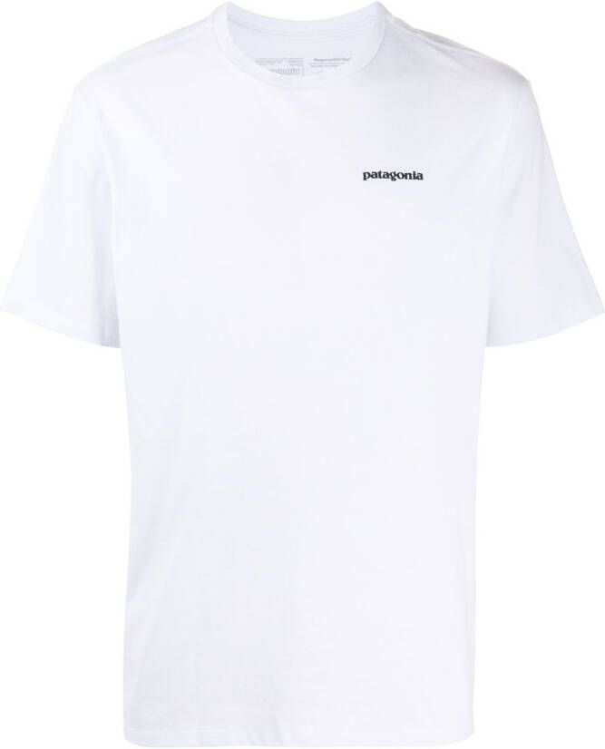 Patagonia T-shirt met logo Wit