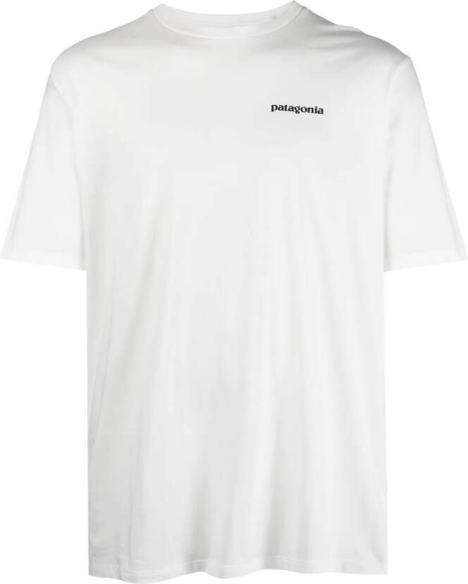 Patagonia T-shirt van biologisch katoen Wit