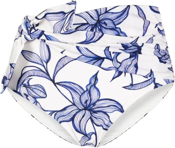 PatBO High waist broek Blauw