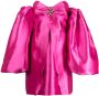 PatBO Off-shoulder mini-jurk Roze - Thumbnail 1