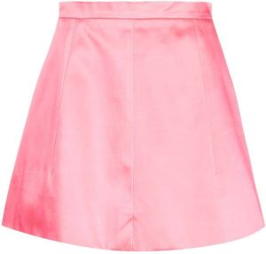Patou A-lijn mini-rok Roze