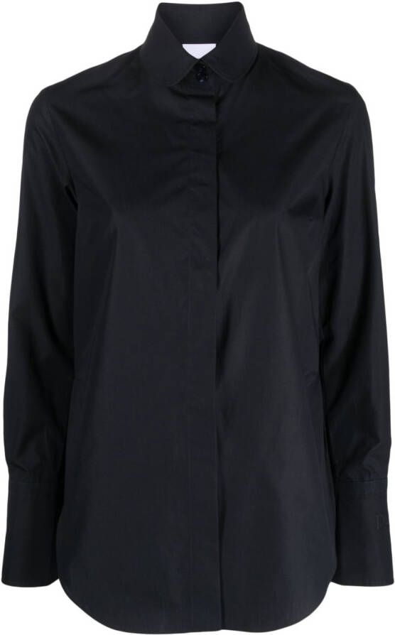 Patou Katoenen blouse Zwart