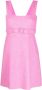 Patou Mini-jurk met ceintuur Roze - Thumbnail 1