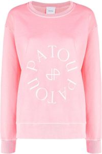 Patou Sweater met ronde hals Roze