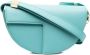 Patou Leren schoudertas Blauw - Thumbnail 1