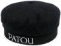 Patou Baret met geborduurd logo Zwart - Thumbnail 1