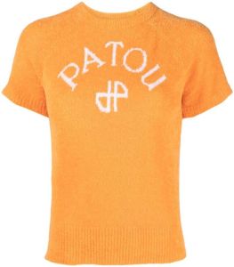 Patou Top met logo Oranje