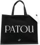 Patou Shopper met logoprint Zwart - Thumbnail 1