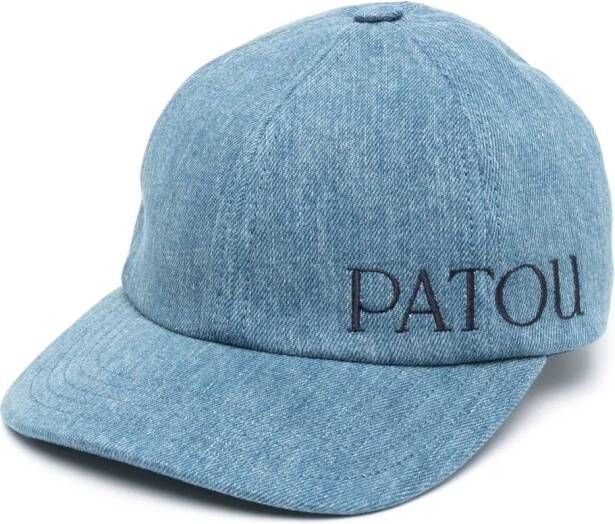 Patou Pet met geborduurd logo Blauw