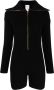 Patou Ribgebreide playsuit Zwart - Thumbnail 1