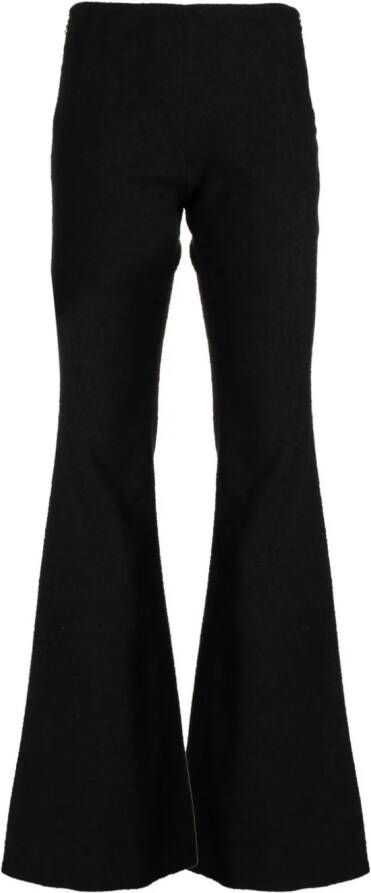 Patou Flared broek Zwart