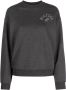 Patou Sweater met logopatch Grijs - Thumbnail 1