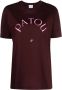 Patou T-shirt met logoprint Rood - Thumbnail 1