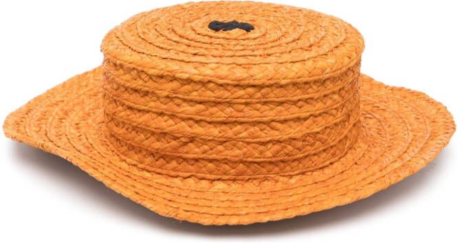 Patou Tweekleurige hoed Oranje