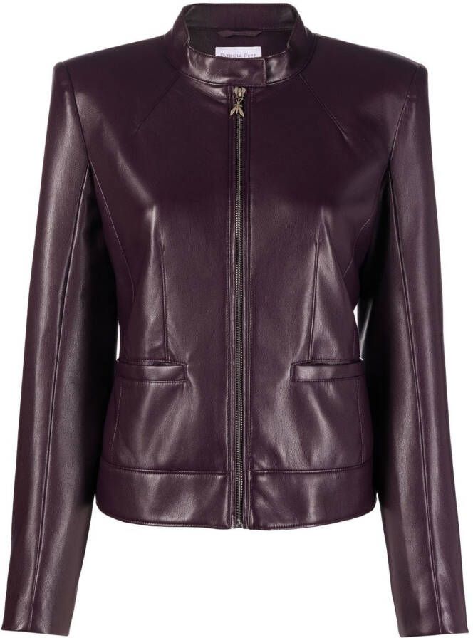 PATRIZIA PEPE Stijlvolle Model van Black Purple Dames