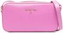 Patrizia Pepe Crossbodytas met logoplakkaat Roze - Thumbnail 1