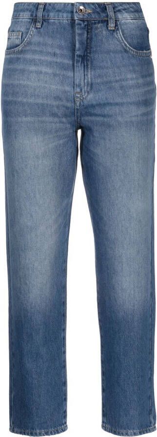 Patrizia Pepe Cropped jeans Blauw