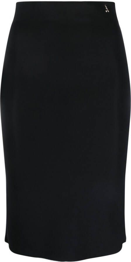Patrizia Pepe High waist kokerrok Zwart