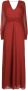 Patrizia Pepe Wikkeljurk met V-hals Rood - Thumbnail 1