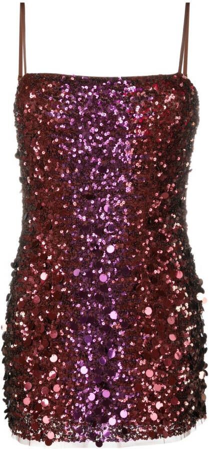 PATRIZIA PEPE Jurk Geborduurde viscose jurk Multicolor Dames