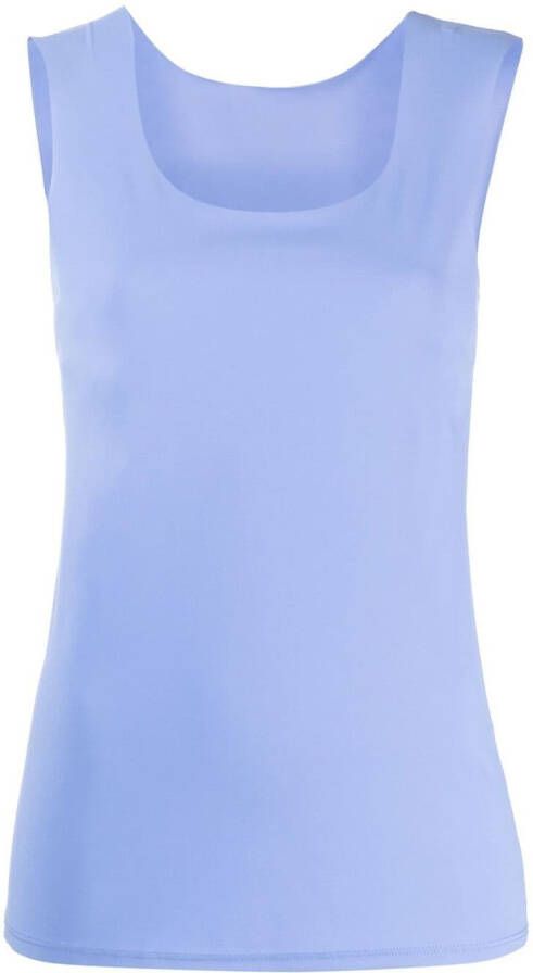 Patrizia Pepe Mouwloze tanktop Blauw