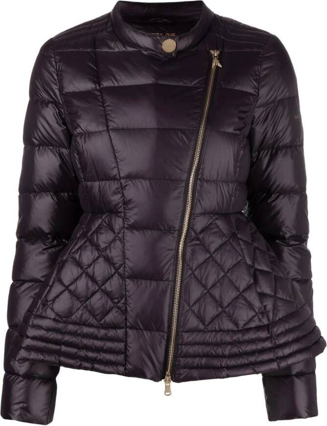 Patrizia Pepe Peplum bodywarmer Zwart