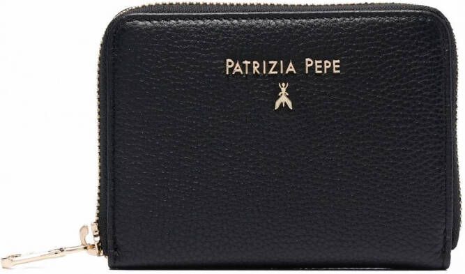 Patrizia Pepe Portemonnee met logo Zwart