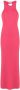 Patrizia Pepe Ribgebreide midi-jurk Roze - Thumbnail 1