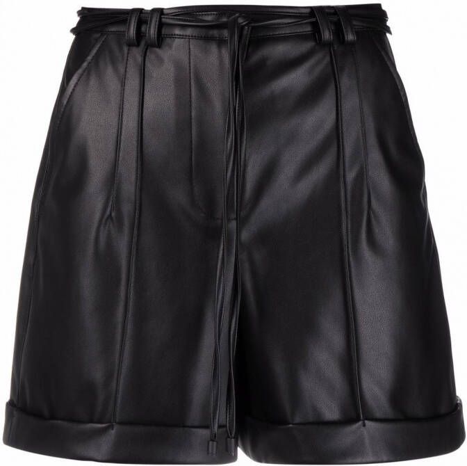 Patrizia Pepe Shorts met afwerking Zwart