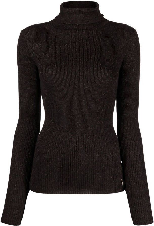 PATRIZIA PEPE Stijlvol Model van Stijlvolle Model van Beige Black Dames