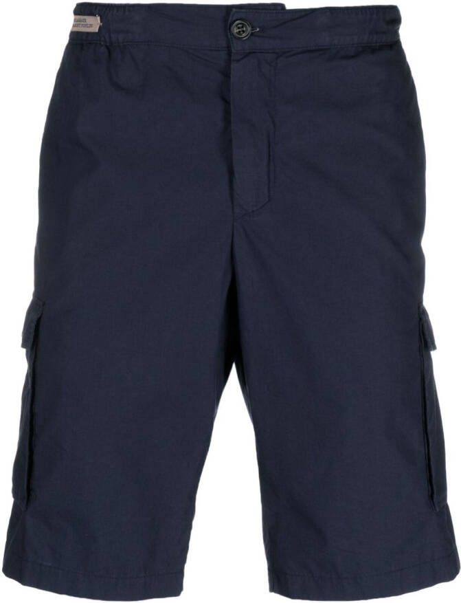 Paul & Shark Cargo shorts Blauw