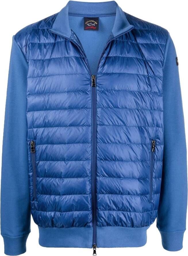 Paul & Shark Gewatteerde sweater Blauw