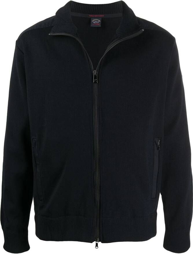 Paul & Shark Jack met geborduurd logo Blauw