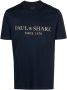 Paul & Shark T-shirt met logoprint Blauw - Thumbnail 1