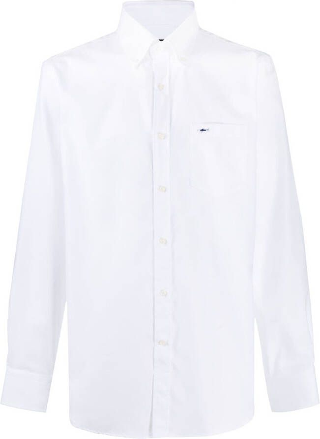 Paul & Shark Overhemd met opgestikte zak Wit